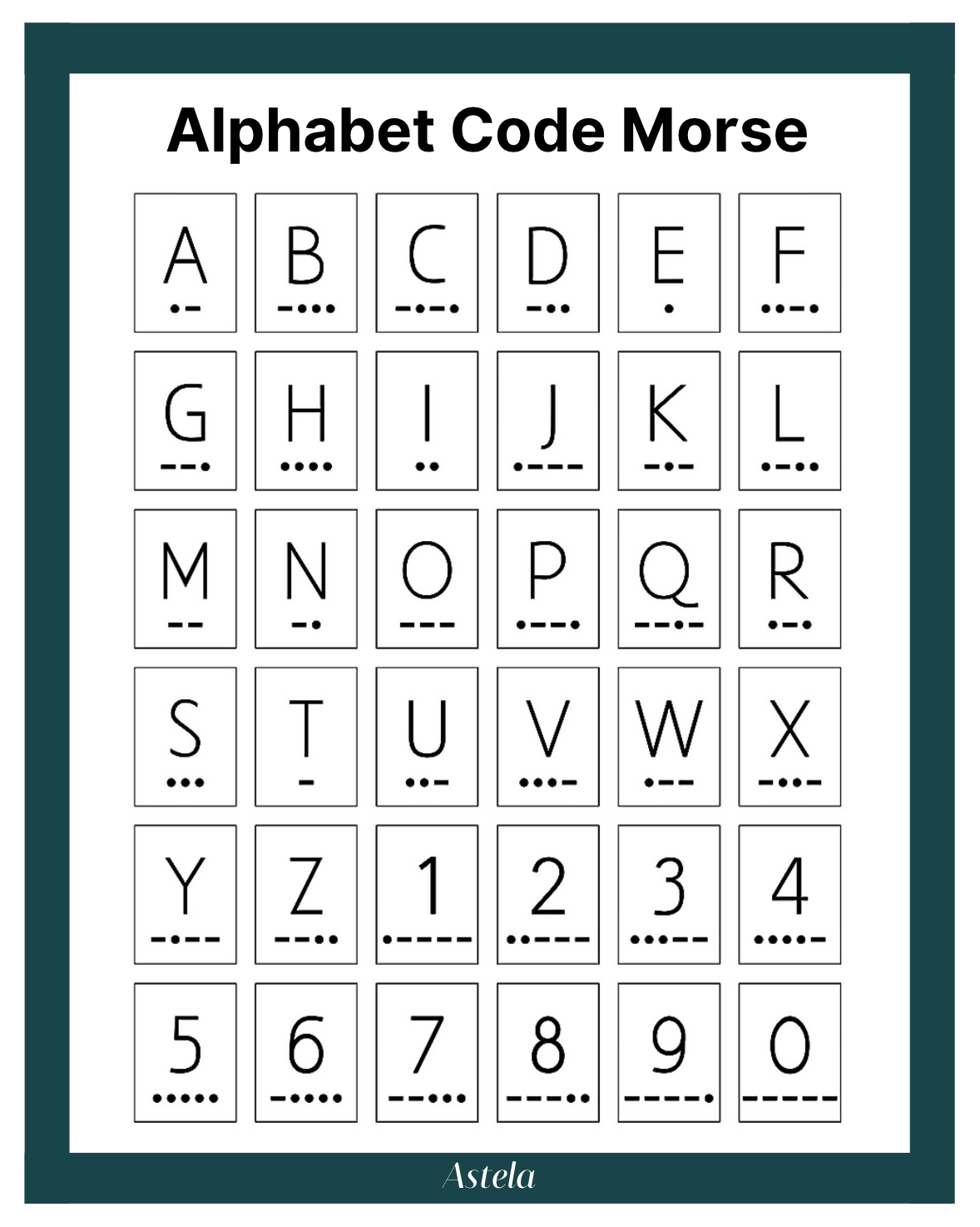 Collier Code Morse